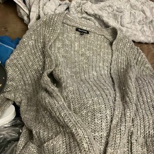 Grey womens sweater